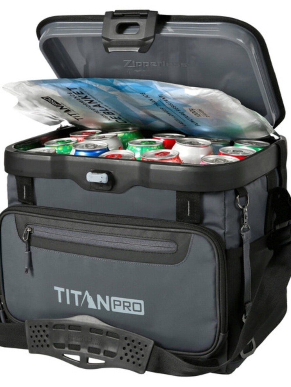 Titan PRO by Arctic Zone 40 Can Iceless Zipperless Cooler